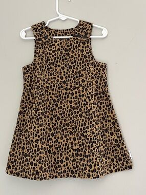 12-18 Months Cheetah Tank Sundress Snaps + Tank Neck The Purple Boutique, Animal